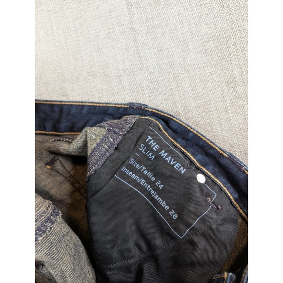 Dovetail Workwear Jeans Womens 24x28 Plus Size Blue The Maven Slim Denim Pants - Picture 11 of 12